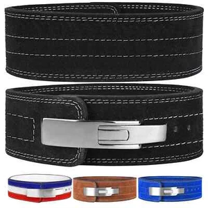 ARD™ Weight Lifting Lever Belt 10mm – Powerlifting Gym Workout Support - Picture 1 of 33