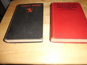 BULL-DOG DRUMMOND 2 HC BÜCHER. BEIDE VERÖFFENTLICHT 1929 - Bild 1 von 6