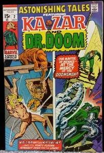 Astonishing Tales #2 strict 1970 VF/NM 9.0 High-Grade Doctor Doom Ka-Zar - Picture 1 of 6