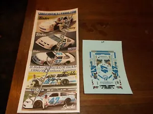 Baker/Sacks/Bickle #47 KANAWHA 1990 Cutlass 1/64th scale decals LoboGraphix - Picture 1 of 1