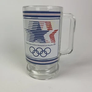 Olympische Spiele 1984 XXIII Olympiade Los Angeles Trinkglas Becher Sam Eagle - Bild 1 von 9