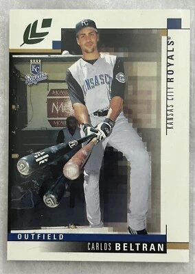 Tarjeta Green Leaf Carlos Beltrán 2003 *RARA* 10/25 #48 Kansas City Royals Foto 1 de 2