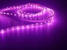 Mini LED Lichterkette LED nur 1,6 mm schmal 50cm Kirmes Huser Waggon pink #A307
