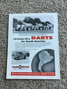 Camiones pesados Dart 1957, hoja de venta original. - Imagen 1 de 2