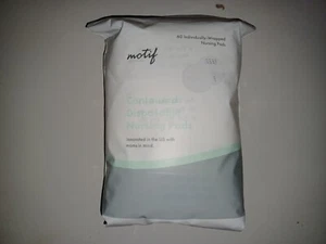 Motif Medical Contoured Disposable Nursing Pads 60 Count Individually Wrapped - Picture 1 of 3