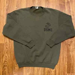 Maglione vintage USMC made in USA uomo taglia grande - Foto 1 di 5