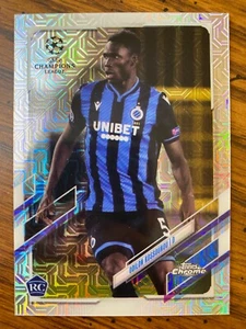 2020-21 Topps Chrome UEFA Japan ODILON KOSSOUNOU Silver Mojo Refractor RC #11 - Picture 1 of 1