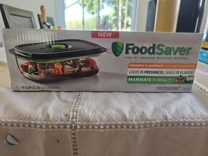 FoodSaver 2129973 Preserve & Marinate 10 Cup Vacuum Seal BRAND NEW IN BOX - Picture 1 of 3