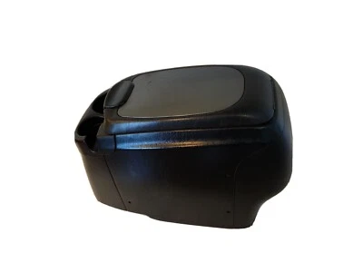 Ford F250 F350 1999-2007 negro con consola de piso de fibra de carbono Super Duty doble cabina Foto 1 de 4