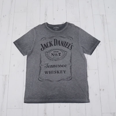 Camiseta Avant Garde × Estilo Y2K Merch Jack Daniels × Rara Logotipo Grande Tamanho XL - Imagem 1 de 4