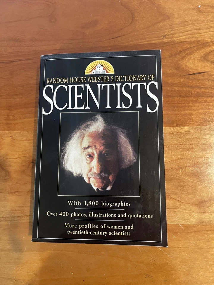 Random House Webster's Dictionary of Scientists 1st Edition Mint Exceptional New - Image 1 of 4