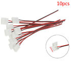 10 Pcs 2 Pin Power 8Mm 10Mm Led Strips Lights Connector Splice Clip For Smd Sz