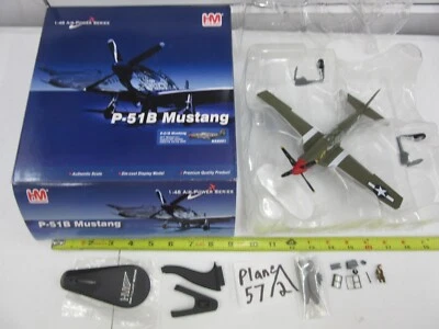 P-51B Mustang HA8501 Airpower Series HM diecast plane 1:48 Hobby Master - Image 1 of 4