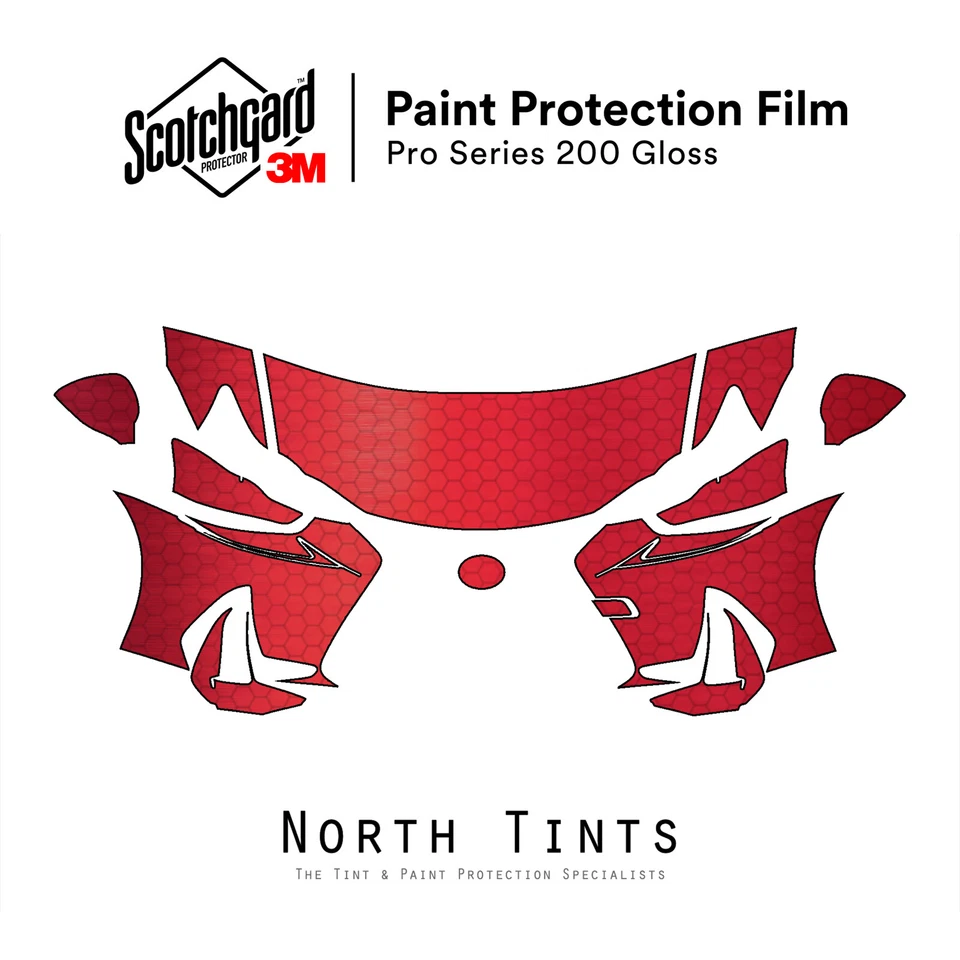 Lexus IS F-Sport 2017-2020 3M PRO película de protección de pintura precortada sujetador transparente kit PPF Foto 1 de 4
