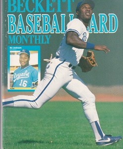 Beckett Baseball Card Monthly #51 June 1989 Bo Jackson - Ellis Burks