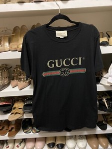 gucci t shirt women's black