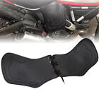 Motorcycle PU Heat Shield Deflector Black For Harley Touring Softail Sportster