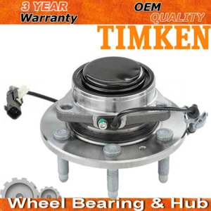 TIMKEN Front Wheel Bearing Hub For Chevy Silverado 1500 Tahoe GMC Sierra 1500 - Picture 1 of 9