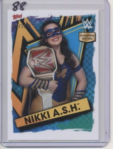 Topps WWE Slam Attax 2021 Nikki A.S.H. Champion Edition/100 Nikki Cross - Imagen 1 de 2