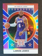 2021-22 Lebron James #663 Panini Chronicles Hometown Heroes Red Prizm #'d/149