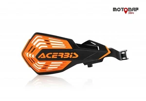 Coppia Paramani Acerbis K Future Ktm Sx Sxf Sx F Nero Arancio + Kit Montaggio - Foto 1 di 1