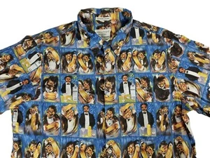 Reyn Spooner Guy Buffet Herren XL Vodka Barkeeper Kurzarm Hawaii Camp Hemd - Bild 1 von 8
