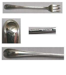 SÄCHSISCHE 1914 MEERESFRÜCHTEGABEL VON BIRKS STERLING - Bild 1 von 1