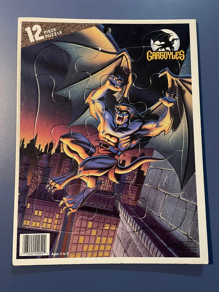 Disney's Gargoyles 12 Pc Frame Tray Puzzle Complete - Image 1 of 2