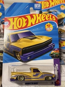 🔥Neu Hot Wheels Bounce’n Bass Tonabnehmer Gold Variante HW Layin Low Neu für 2026 👀 - Bild 1 von 6