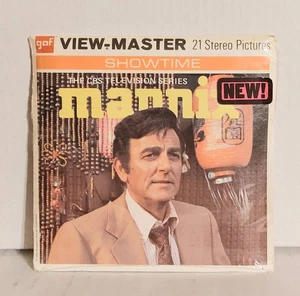 view master  MANNIX  sealed  TELEVISION  set scarce  GAF Slides set nice 1974 - Picture 1 of 2