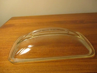 Tapa de pan Westinghouse vintage. Vidrio transparente esmerilado. Se adapta a aperturas de 4,5 X 8. Foto 1 de 4
