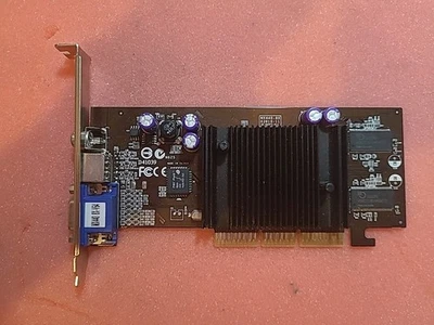NVIDIA Geforce MX 440 AGP 4x 64MB Graphics Card VGA, TV out, S-Video - Image 1 of 2