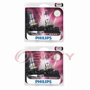 2 pc Philips Fog Light Bulbs for Volkswagen Bora CrossFox Gol Passat Polo ft - Picture 1 of 5