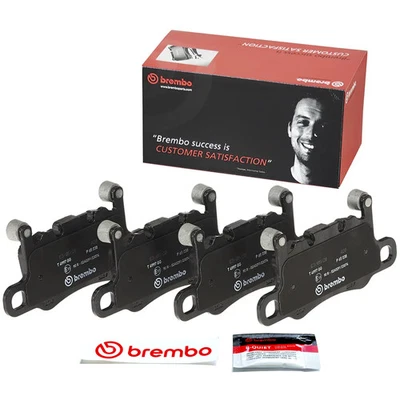 Juego de pastillas de freno trasero Brembo P65038 para Porsche 911 2014-19 / Panamera 2017-20 Foto 1 de 4