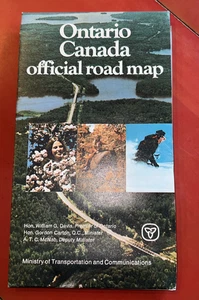 Vintage Ontario Canada official roadmap 1975? - Picture 1 of 8