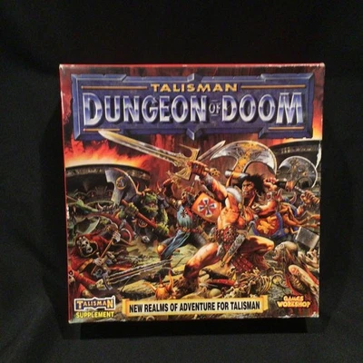 UNPUNCHED! Talisman 3rd Edition Dungeon of Doom Expansion Games Workshop 1994 - Image 1 of 4