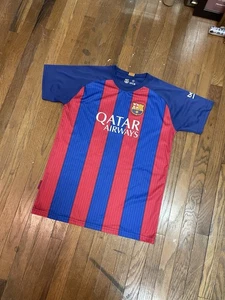 Barcelona Lionel Messi #10 Home Kids Soccer Jersey Youth M - Picture 1 of 5