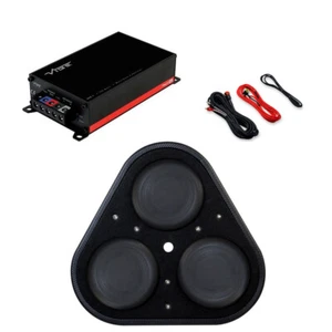 Paquete de amplificador de gabinete de subwoofer pasivo compacto Vibe 8" oferta 1500W - Imagen 1 de 1