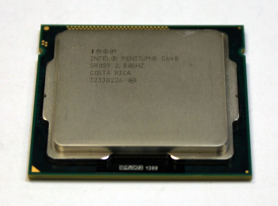 Intel Pentium G640 SR059 2.80 GHz 3M Cache Dual Core CPU LGA1155 Processor - Image 1 of 1