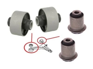 Front Lower Wishbone Control Arm Bushes Bushings for Honda CR-V CRV Mk2 02> - Foto 1 di 2