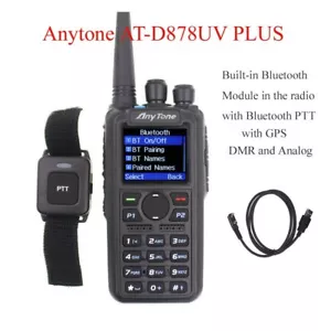 Anytone AT-D878UV PLUS DMR radio digitale con GPS APRS bluetooth PTT radioamatore - Foto 1 di 7