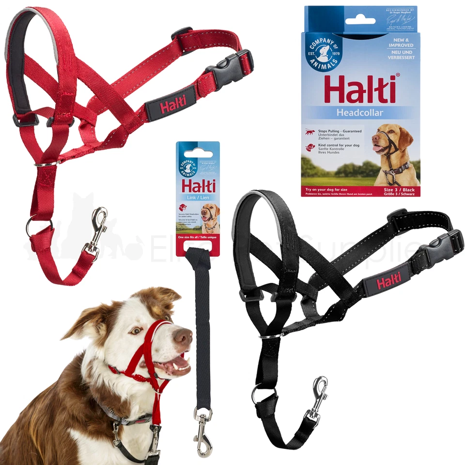 Halti Head Collar Dog Puppy Training Obedience Stop Pulling - Image 1 of 4
