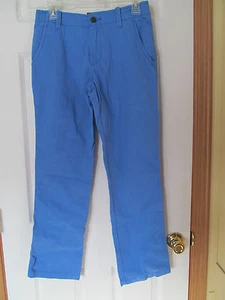 NWT Boy's Arizona Jean Co.Chino Slim Fit Blue Campanula Pants Size 16 Regular - Picture 1 of 8