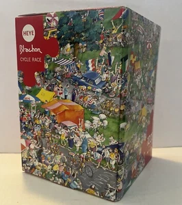 Heye Puzzle 1000 Pezzi Blachon Ciclo Corsa Completo 2018 Made In Germany - Foto 1 di 10