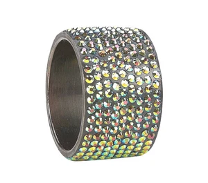 IMPULSE! Setof4 Majesty Multicolor Napkin Rings * Retails $40 * 2 sets available - Picture 1 of 3