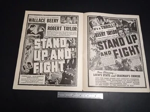 Hollywood Reporter 2 8 1939 Remakes Stand Up and Fight Wings of the Navy Nazis - Picture 1 of 4