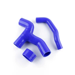 For Subaru Forester XT 2.5L 2004-2008 Silicone Intercooler Hose Kit Blue Set - Foto 1 di 9