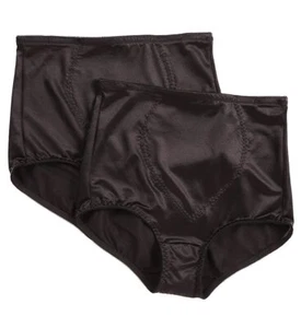 Bali X710 Jacquard Tummy Panel Shaping Brief Panty - 2 Pack - Picture 1 of 6