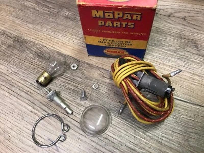 1953 54 DODGE CORONET CUSTOM NOS MOPAR MAP & COURTESY LIGHT PACKAGE 1498785 - Image 1 of 3