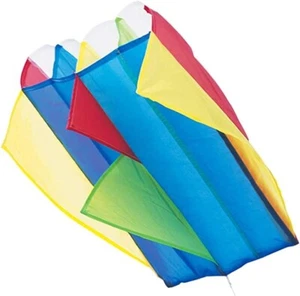 Pocket Nylon Parafoil Kite 60cm x 51cm With Line & Storage Bag Easy To Fly 9897 - Picture 1 of 1